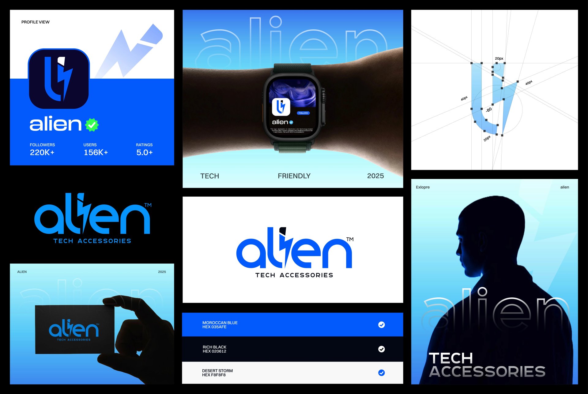 We will design a modern minimalist luxury logo for your business