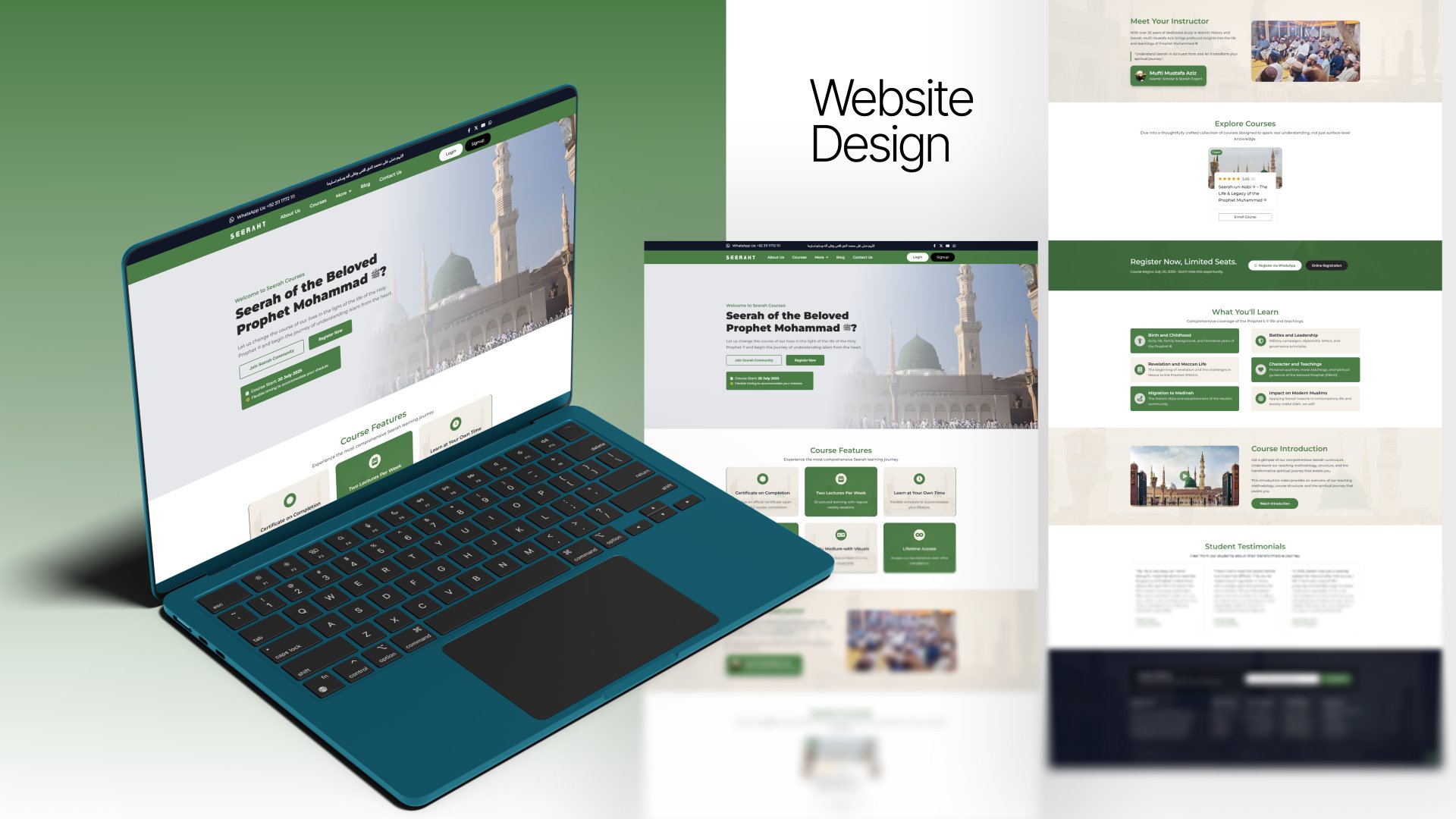 We will create a professional  personal portfolio website